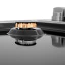 30" Dropin Gas Stovetop with 4 Gas Brass Burners and Black Porcelain Top (RC30-PBT) view 11