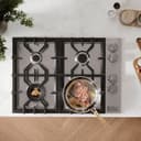 30" Drop-in Gas Stovetop with 4 Gas burners (RC30) with Brass Burners view 1