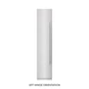 18 in. 8.6 cu. ft. Left Hinge Column Freezer view 12