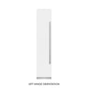 18 in. 8.6 cu. ft. Left Hinge Column Freezer view 3