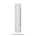 Autograph Edition 18 in. 8.6 cu. ft. Left Hinge Column Freezer view 13