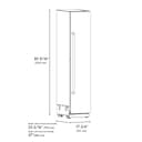 18 in. 8.6 cu. ft. Right Hinge Column Freezer view 5
