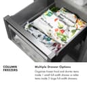 Autograph Edition 18 in. 8.6 cu. ft. Right Hinge Column Freezer view 4