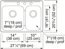 Reginox Drop In Sink - view 2