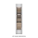 18 In. 9.0 Cu. Ft. Triple Zone 68 Bottle Left Hinge Column Wine Cooler In Stainless Steel view 1