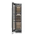 18 In. 9.0 Cu. Ft. Triple Zone 68 Bottle Left Hinge Column Wine Cooler In Stainless Steel view 2