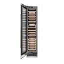 18 In. 9.0 Cu. Ft. Triple Zone 68 Bottle Left Hinge Column Wine Cooler In Stainless Steel view 5