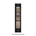 18 In. 9.0 Cu. Ft. Triple Zone 68 Bottle Left Hinge Column Wine Cooler In Black Stainless Steel view 1