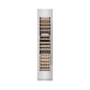 18 In. 9.0 Cu. Ft. Triple Zone 68 Bottle Left Hinge Column Wine Cooler In Satin Stainless Steel view 3