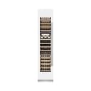 18 In. 9.0 Cu. Ft. Triple Zone 68 Bottle Left Hinge Column Wine Cooler In White Matte view 4