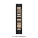 Autograph Edition 18 In. 9.0 Cu. Ft. Triple Zone 68 Bottle Left Hinge Column Wine Cooler In Black Stainless Steel With Champagne Bronze Accents view 1