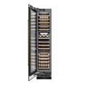 Autograph Edition 18 In. 9.0 Cu. Ft. Triple Zone 68 Bottle Left Hinge Column Wine Cooler In Black Stainless Steel With Polished Gold Accents view 5