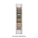Autograph Edition 18 In. 9.0 Cu. Ft. Triple Zone 68 Bottle Left Hinge Column Wine Cooler In Satin Stainless Steel With Polished Gold Accents view 1