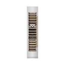 Autograph Edition 18 In. 9.0 Cu. Ft. Triple Zone 68 Bottle Left Hinge Column Wine Cooler In Satin Stainless Steel With Polished Gold Accents view 4