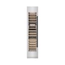 Autograph Edition 18 In. 9.0 Cu. Ft. Triple Zone 68 Bottle Left Hinge Column Wine Cooler In Satin Stainless Steel With Matte Black Accents view 3