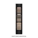 18 In. 9.0 Cu. Ft. Triple Zone 68 Bottle Right Hinge Column Wine Cooler In Black Stainless Steel view 1