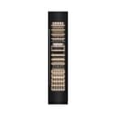 18 In. 9.0 Cu. Ft. Triple Zone 68 Bottle Right Hinge Column Wine Cooler In Black Stainless Steel view 3