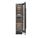 18 In. 9.0 Cu. Ft. Triple Zone 68 Bottle Right Hinge Column Wine Cooler In Black Stainless Steel view 5