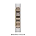 Autograph Edition 18 In. 9.0 Cu. Ft. Triple Zone 68 Bottle Right Hinge Column Wine Cooler In Stainless Steel With Polished Gold Accents view 1