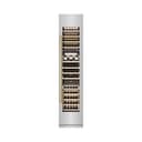 Autograph Edition 18 In. 9.0 Cu. Ft. Triple Zone 68 Bottle Right Hinge Column Wine Cooler In Stainless Steel With Polished Gold Accents view 3
