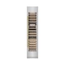 Autograph Edition 18 In. 9.0 Cu. Ft. Triple Zone 68 Bottle Right Hinge Column Wine Cooler In Stainless Steel With Polished Gold Accents view 4