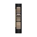 Autograph Edition 18 In. 9.0 Cu. Ft. Triple Zone 68 Bottle Right Hinge Column Wine Cooler In Black Stainless Steel With Champagne Bronze Accents view 3