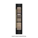 Autograph Edition 18 In. 9.0 Cu. Ft. Triple Zone 68 Bottle Right Hinge Column Wine Cooler In Black Stainless Steel With Polished Gold Accents view 1