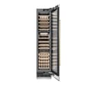 Autograph Edition 18 In. 9.0 Cu. Ft. Triple Zone 68 Bottle Right Hinge Column Wine Cooler In Satin Stainless Steel With Polished Gold Accents view 2