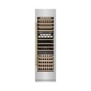 Autograph Edition 24 In. 12.4 Cu. Ft. Triple Zone 100 Bottle Column Wine Cooler In Stainless Steel And Polished Gold Accents view 3