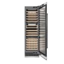 Autograph Edition 24 In. 12.4 Cu. Ft. Triple Zone 100 Bottle Column Wine Cooler In Satin Stainless Steel And Matte Black Accents view 2