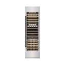 Autograph Edition 24 In. 12.4 Cu. Ft. Triple Zone 100 Bottle Column Wine Cooler In Satin Stainless Steel And Matte Black Accents view 3