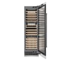 Autograph Edition 24 In. 12.4 Cu. Ft. Triple Zone 100 Bottle Column Wine Cooler In White Matte And Matte Black Accents view 4