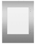Framed Stainless Left-Hinge Door Panel for Integrated Undercounter Wine & Beverage, 60cm
