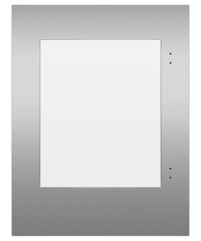Framed Stainless Left-Hinge Door Panel for Integrated Undercounter Wine & Beverage, 60cm