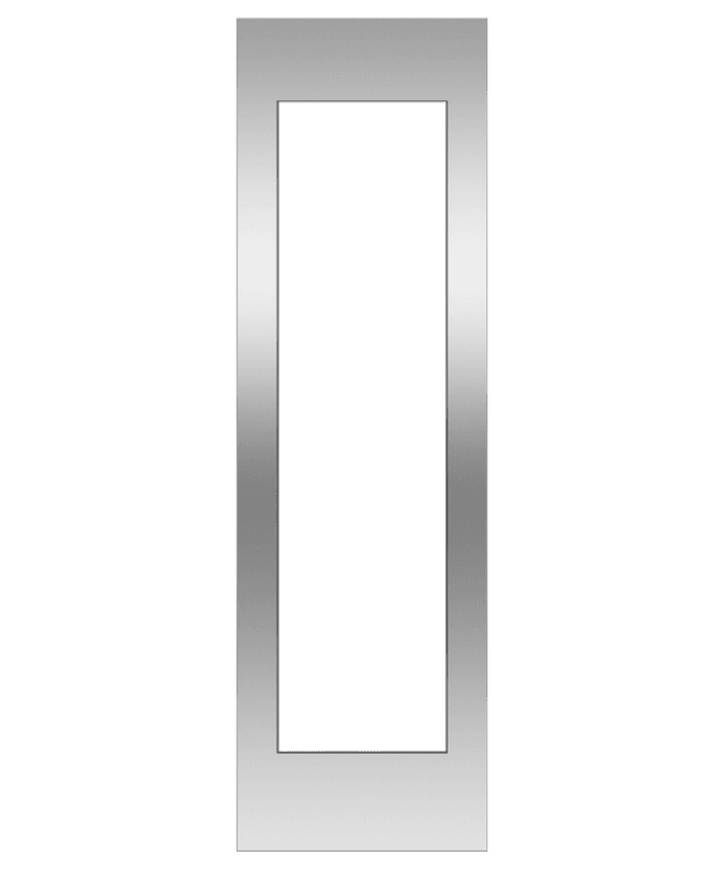 Door panel for Integrated Wine Refrigerator, 24", Left Hinge