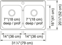 Reginox Drop In Sink - view 2
