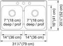 Reginox Drop In Sink - view 2
