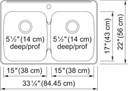 Reginox Drop In Sink - view 3