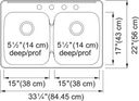 Reginox Drop In Sink - view 2