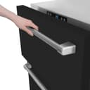 ZLINE 24 in. Touchstone 168 Can Outdoor-Rated Dual Refrigerator Drawer with Black Matte Doors (RDSO-BLM-24) view 8