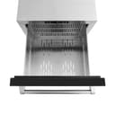 ZLINE 24 in. Touchstone 168 Can Outdoor-Rated Dual Refrigerator Drawer with Black Matte Doors (RDSO-BLM-24) view 11