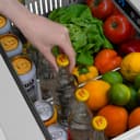 ZLINE 24 in. Touchstone 168 Can Outdoor-Rated Dual Refrigerator Drawer with DuraSnow® Stainless Steel Doors (RDSO-SN-24) view 5
