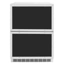 ZLINE 24 in. Touchstone 168 Can Outdoor-Rated Dual Refrigerator Drawer with Panel-Ready Doors (RDSPO-24) view 19
