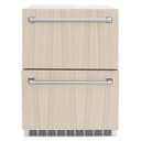 ZLINE 24 in. Touchstone 168 Can Outdoor-Rated Dual Refrigerator Drawer with Panel-Ready Doors (RDSPO-24) view 18