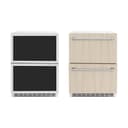 ZLINE 24 in. Touchstone 168 Can Outdoor-Rated Dual Refrigerator Drawer with Panel-Ready Doors (RDSPO-24) view 13