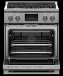 Dual Fuel Range, 30", 4 Burners, Self-cleaning, LPG view 2