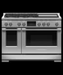 Dual Fuel Range, 48", 5 Burners with Griddle, Self-cleaning, LPG view 1