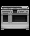Dual Fuel Range, 48", 6 Burners with Griddle view 1
