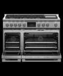 Dual Fuel Range, 48", 6 Burners with Griddle view 2