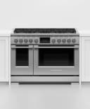 Dual Fuel Range, 48", 8 Burners, Self-cleaning, LPG view 4